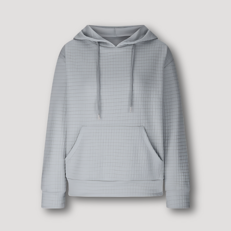 Solid Color Waffle Knitted Hoodies in Australia