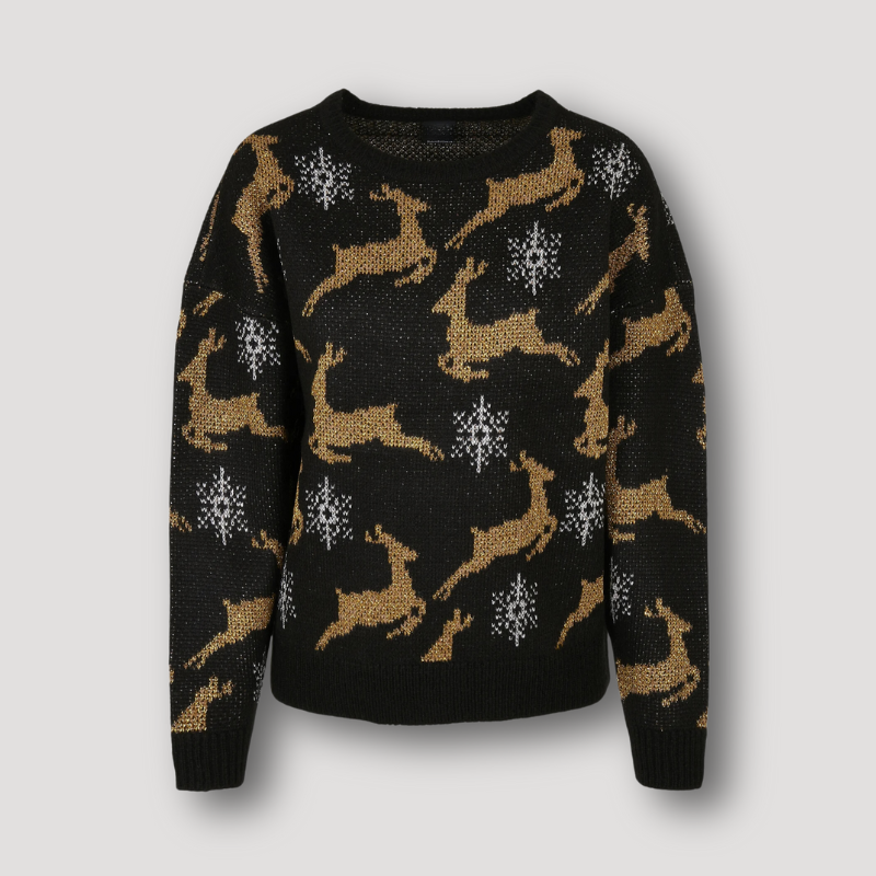 Drop Shoulder Reindeer Christmas Jumpers in Australia