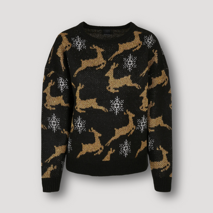 Drop Shoulder Reindeer Christmas Jumpers in Australia