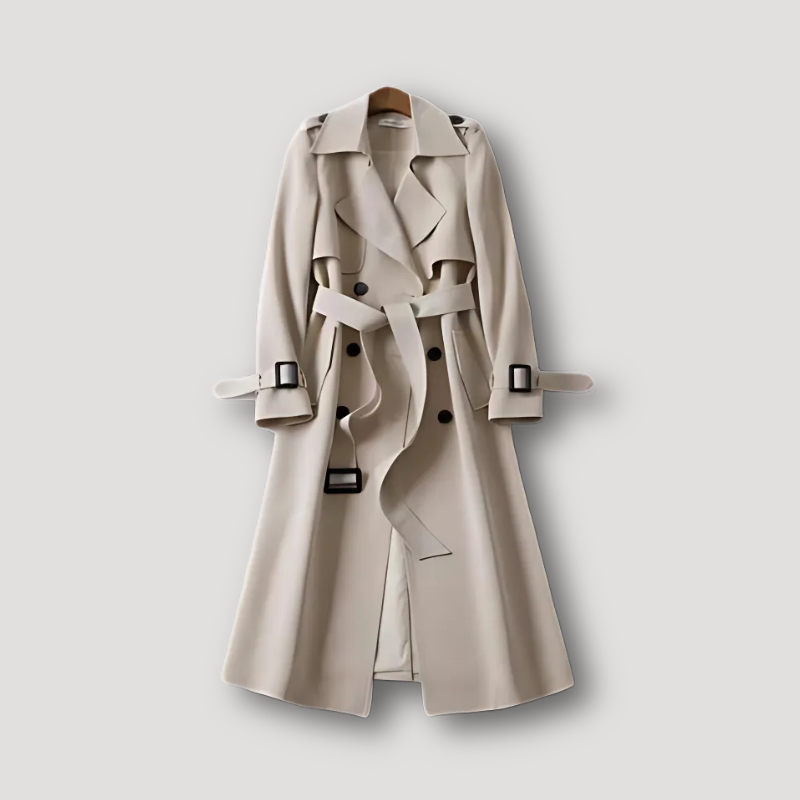 Belted Waist and Cuffs Trench Coat Women Australia