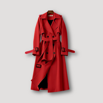 Belted Waist and Cuffs Trench Coat Women Australia