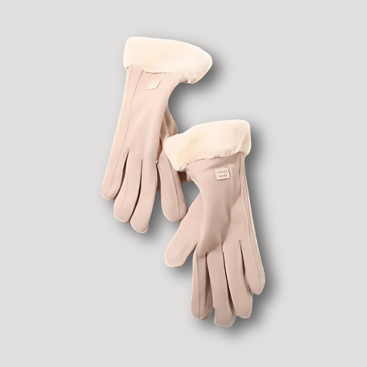 Warm Touchscreen Faux Fur Winter Gloves for Women