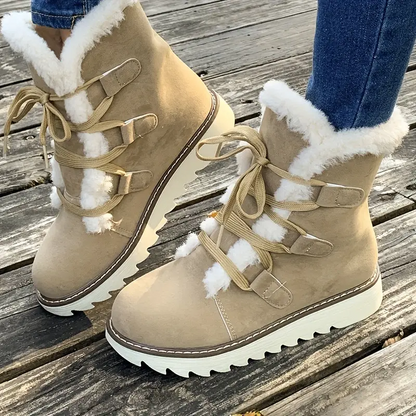 Cozy Fur Lining Winter Boots Women Australia