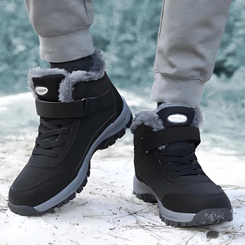 Non-Slip Waterproof Men's Winter Boots for Snow