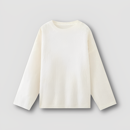 Casual Oversized Wool Sweater for Women