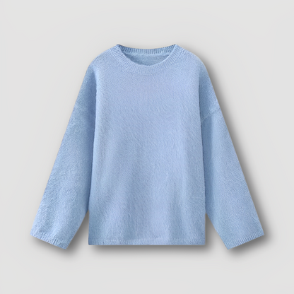 Casual Oversized Wool Sweater for Women