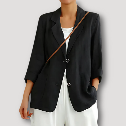 Casual Linen Blazer Women Australia