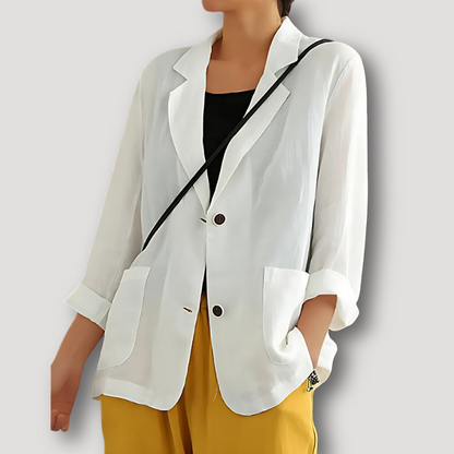 Casual Linen Blazer Women Australia