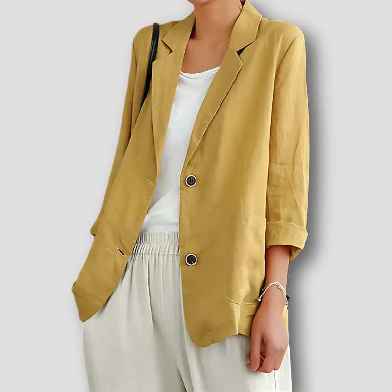 Linen blazer womens australia best sale