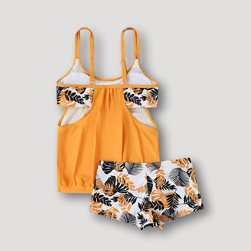 Fit Printed Sling With Boyshorts Tankini Swimwear Australia