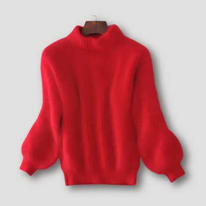 Cozy Ribbed Women Knit Sweater