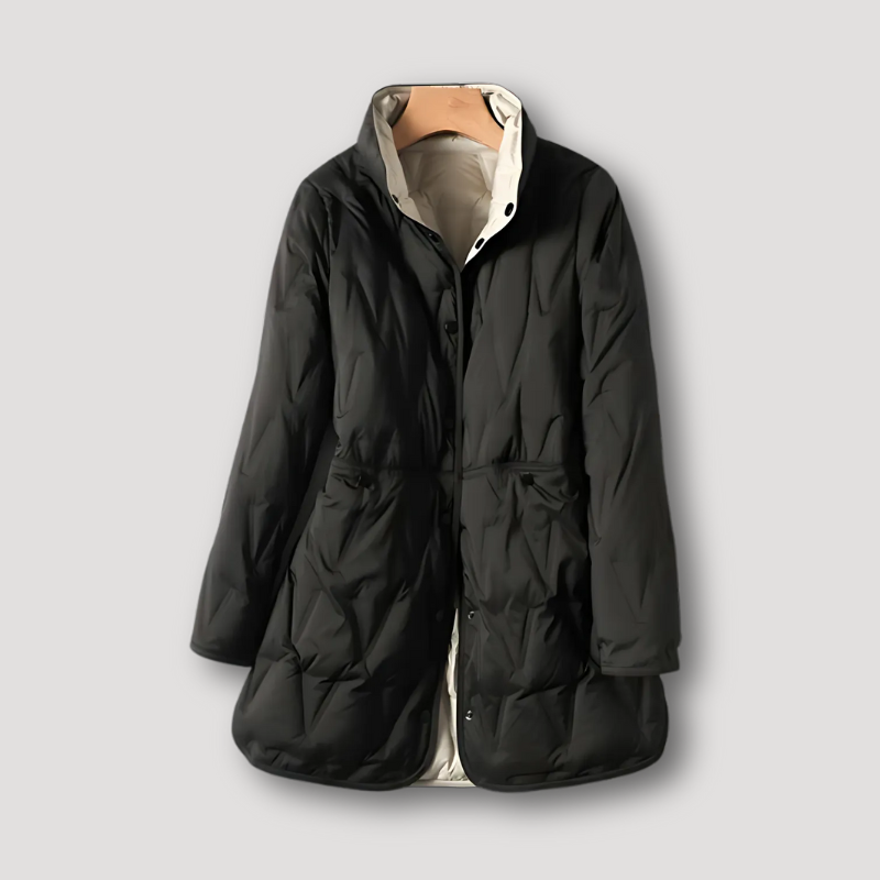 Diamond Quilted Womens Padded Coat