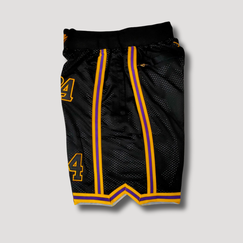 Black Mamba Kobe Bryant Jersey Shorts