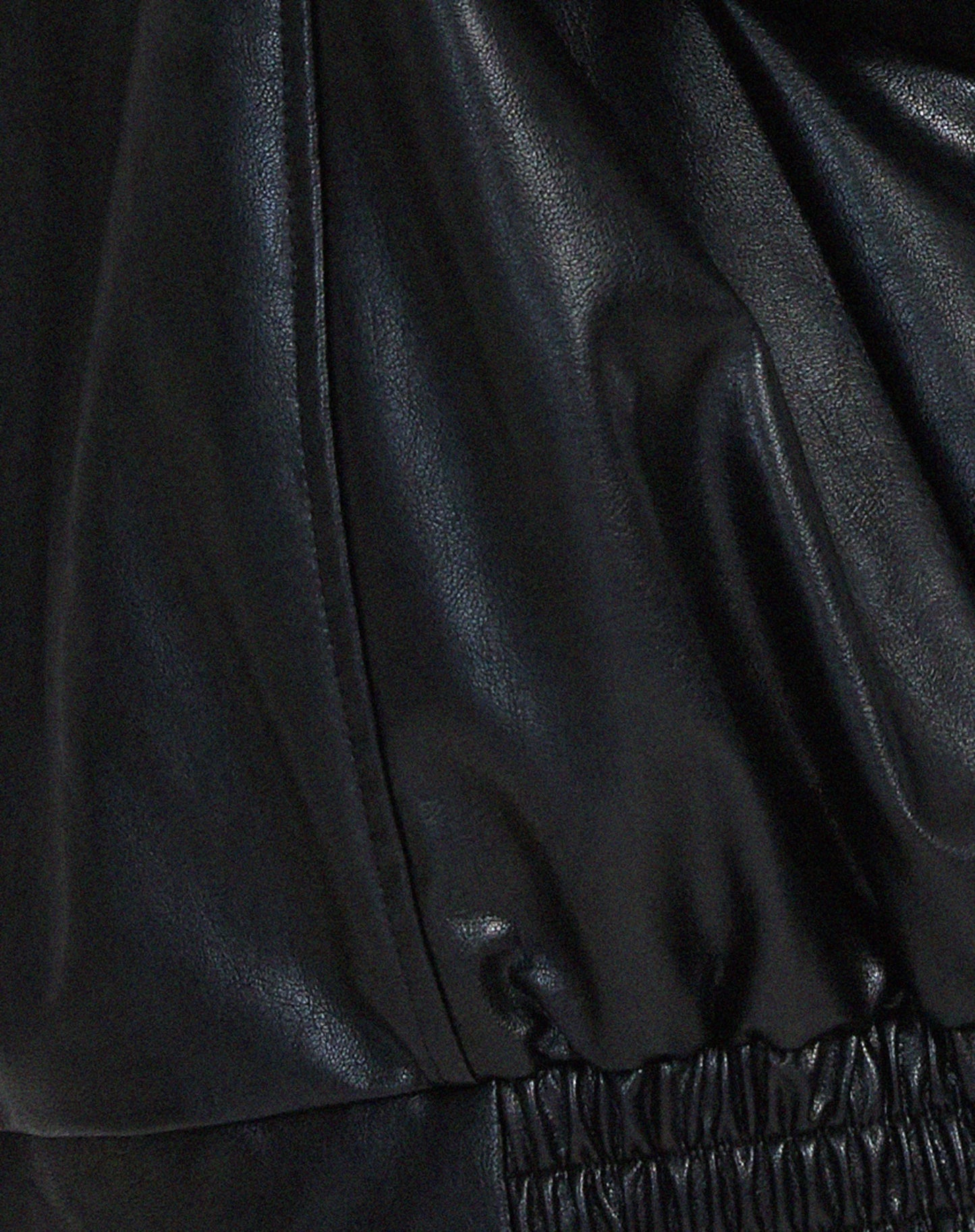 Zip Up Leather Vintage Jacket - Ultra Soft Leather