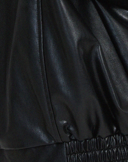 Zip Up Leather Vintage Jacket - Ultra Soft Leather