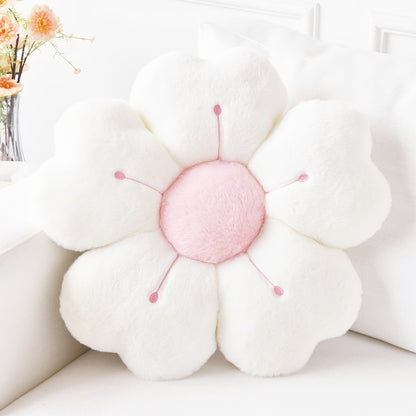 Flower Pillow Cushion | Soft Decorative Pillow for Bed & Sofa