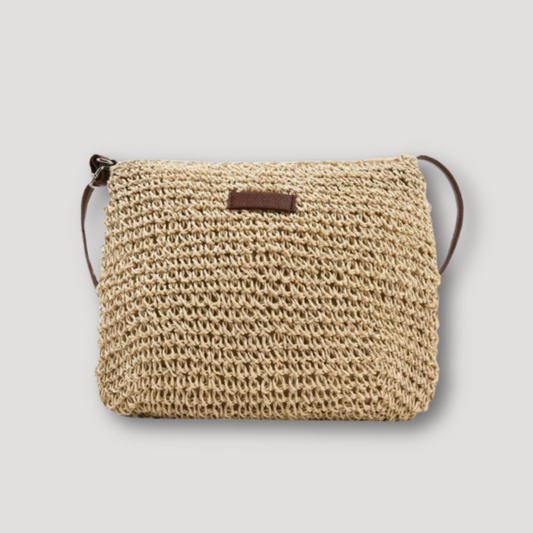 Handmade Straw Knitted Boho Style Bag