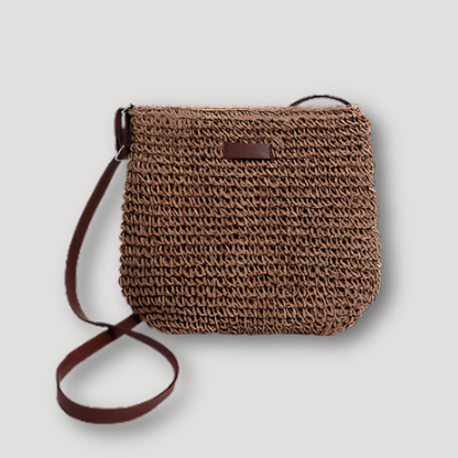 Handmade Straw Knitted Boho Style Bag