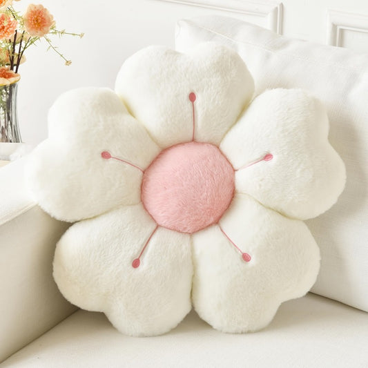 Flower Pillow Cushion | Soft Decorative Pillow for Bed & Sofa