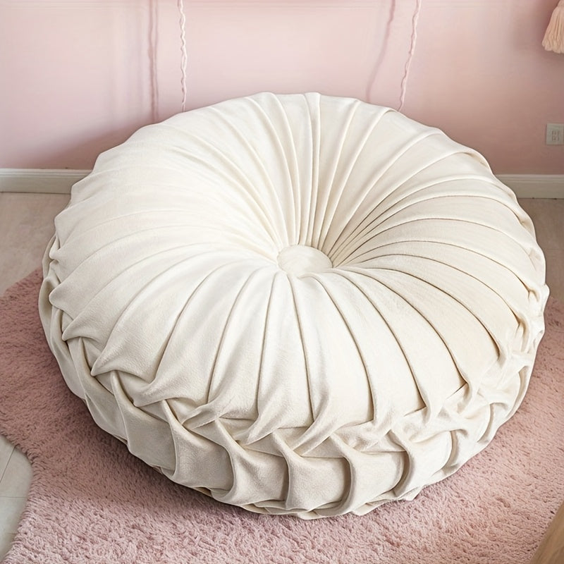 Round Cushion Pillow | Minimalist Decorative Pillow for Sofa & Bed