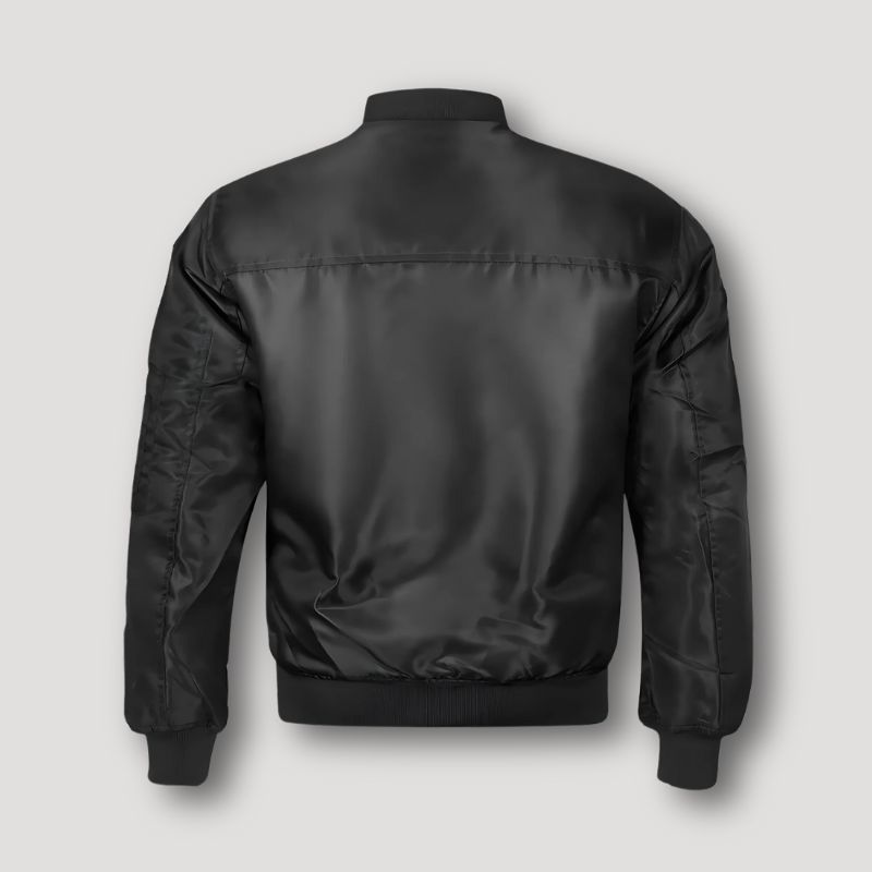 Quilted Padded Interior Bomber Jacket for Men