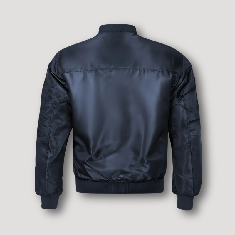 Quilted Padded Interior Bomber Jacket for Men