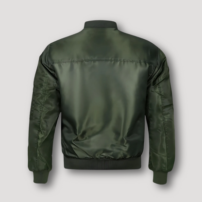 Quilted Padded Interior Bomber Jacket for Men