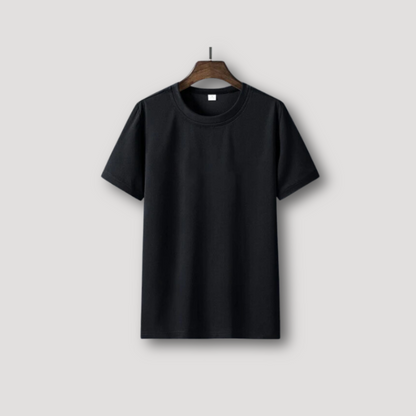 Summer Casual Plain T Shirts Men