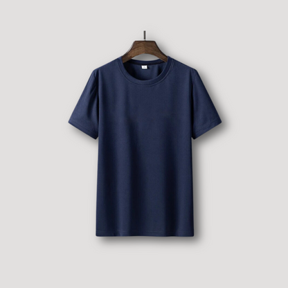 Summer Casual Plain T Shirts Men