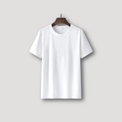 Summer Casual Plain T Shirts Men