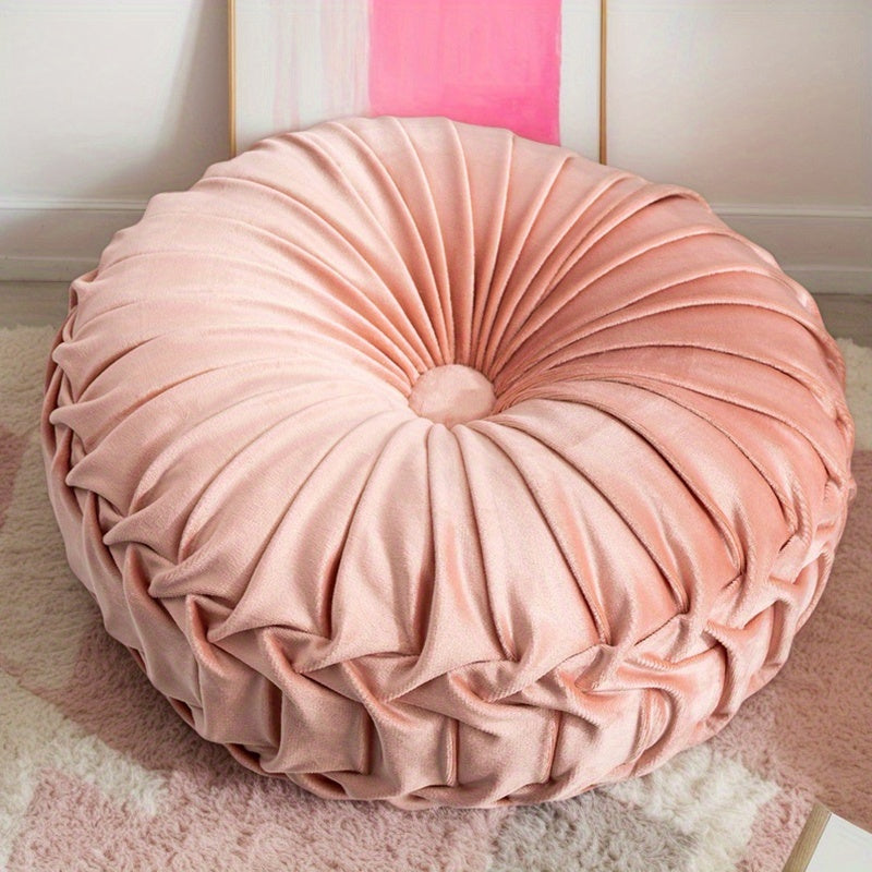 Round Cushion Pillow | Minimalist Decorative Pillow for Sofa & Bed
