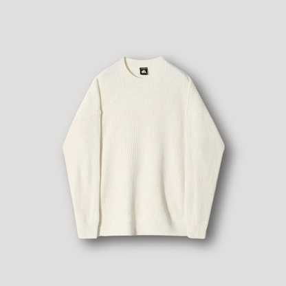 Men's Rib Knit Sweater Oversized