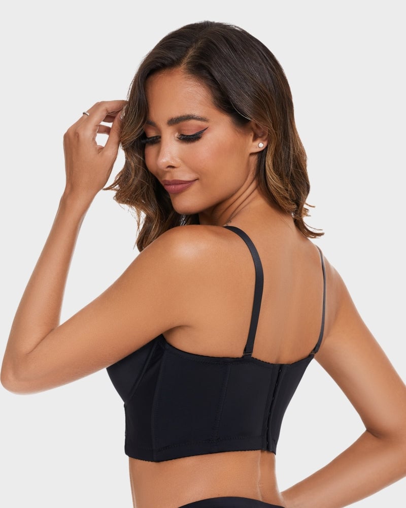 Strapless Low-Back Bra – Seamless, Supportive, Invisible Under Any Outfit