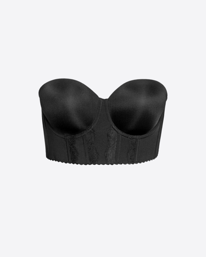 Strapless Low-Back Bra – Seamless, Supportive, Invisible Under Any Outfit