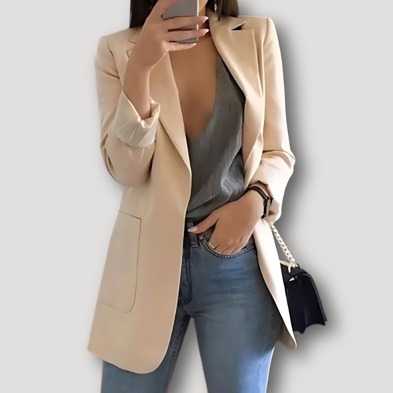 Casual Business Slim Blazer Jacket Woman Outerwear