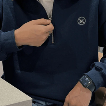 Men's Quarter Zip Sweater