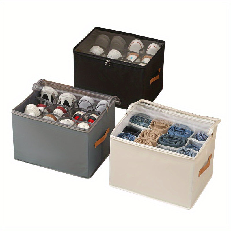 Multifunctional Shoe Storage Box – Stackable, Dustproof, Underbed Use
