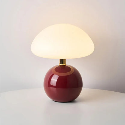 Modern Mushroom Design Lamp - Light Cream - Led Touch Light