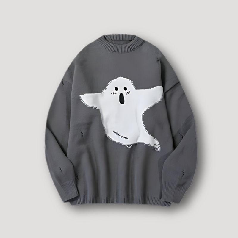 Relaxed Fit Ghostbuster Vintage Sweater