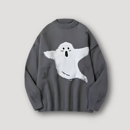 Relaxed Fit Ghostbuster Vintage Sweater