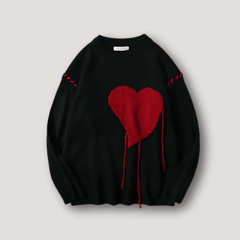 Stitch Love Heart 'Catcase' Sweater in Australia