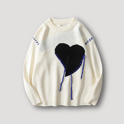 Stitch Love Heart 'Catcase' Sweater in Australia