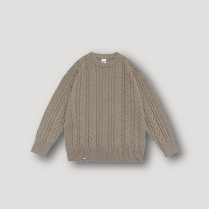 Oversized Cable Knit Sweater