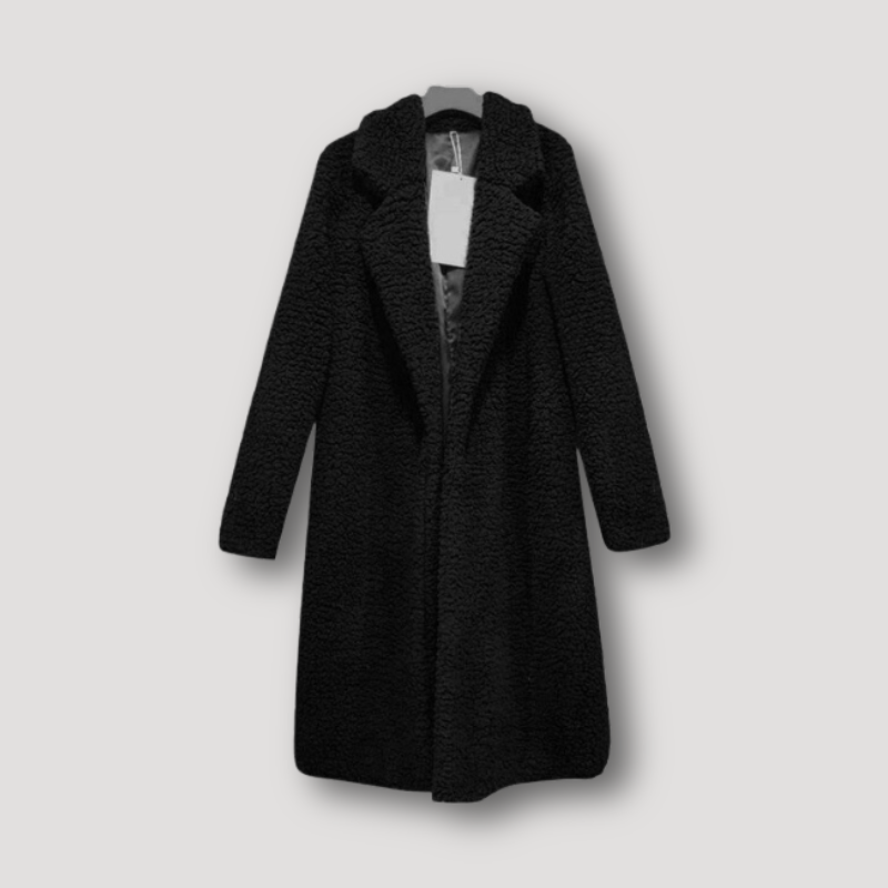 Women's Long Teddy Bear Coat