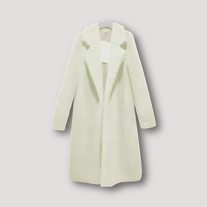 Women's Long Teddy Bear Coat