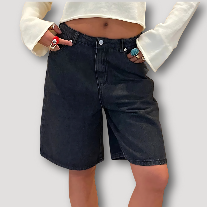 Vintage Casual Denim Shorts for Women Australia