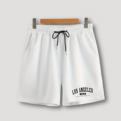 LOS ANGELES USA Basketball Running Sports Shorts for Men