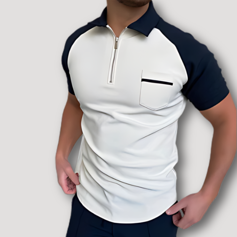 Slim Fit Quarter Zip Summer Shirts for Men