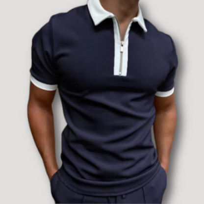 Slim Fit Quarter Zip Summer Shirts for Men