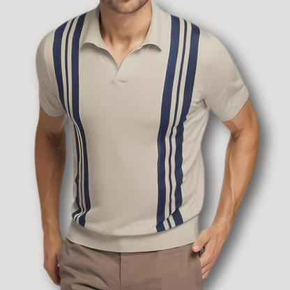 Classic Summer Slim Fit Men's Striped Shirts